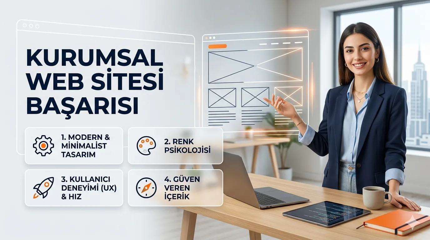 Kurumsal Web Sitesi Tasarımında Başarının Anahtarı: Profesyonel Bir Dijital Kimlik Nasıl Oluşturulur?